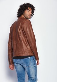 Maze Lederjacke - cognac