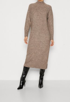 Maxikjoler - mottled dark grey