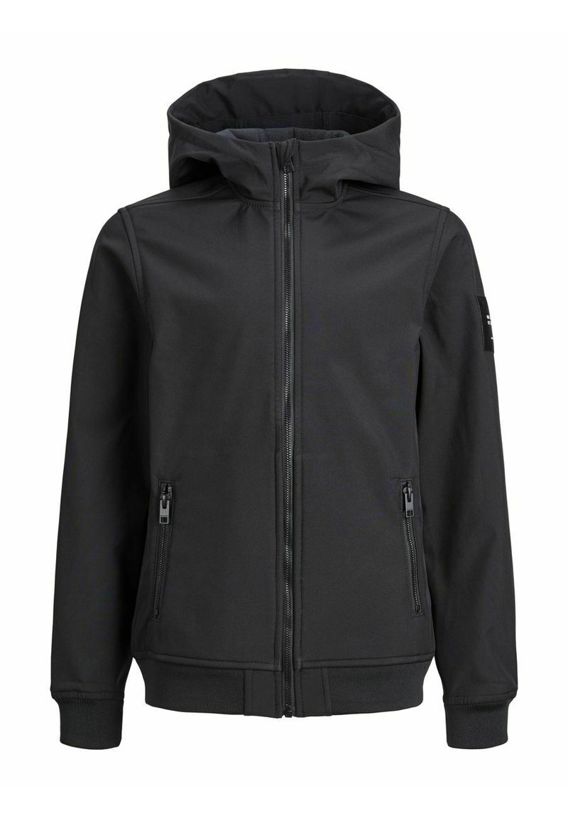 Jack & Jones Maglietta a manica lunga - black/nero-screziato