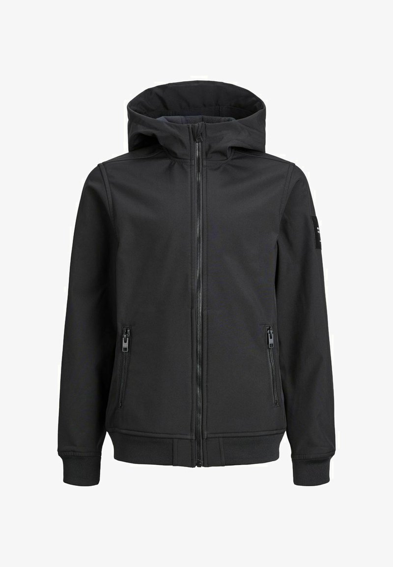 Jack & Jones Maglietta a manica lunga - black/nero-screziato Jack & Jones Maglietta a manica lunga - black/nero-screziato