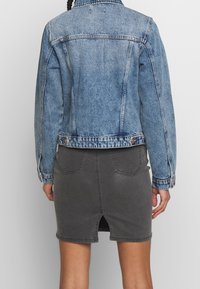 Pieces Jeansjacka - light-blue denim