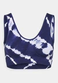 Não selecionado, tie dye blue