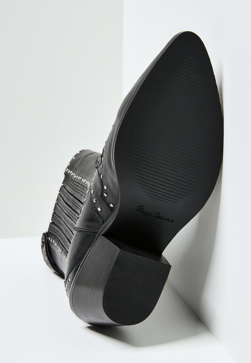 Pepe Jeans WESTERN W STUDS - camperos - black/negro Zalando.es