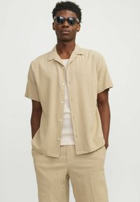 Jack & Jones JORLUKE CRINKLE RESORT SHIRT - Chemise - fields of rye