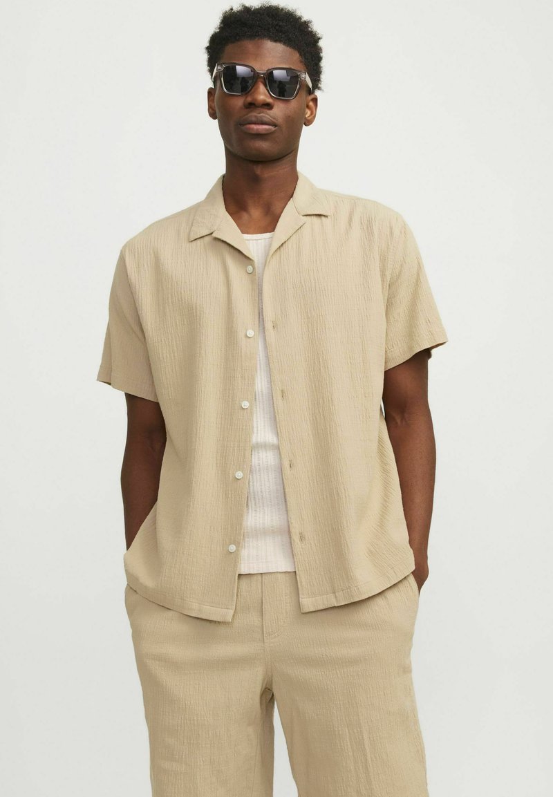 Jack & Jones JORLUKE CRINKLE RESORT SHIRT - Chemise - fields of rye