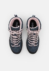 CMP KIDS RIGEL MID TREKKING SHOES WP UNISEX - Zapatillas de senderismo - asphalt/rose