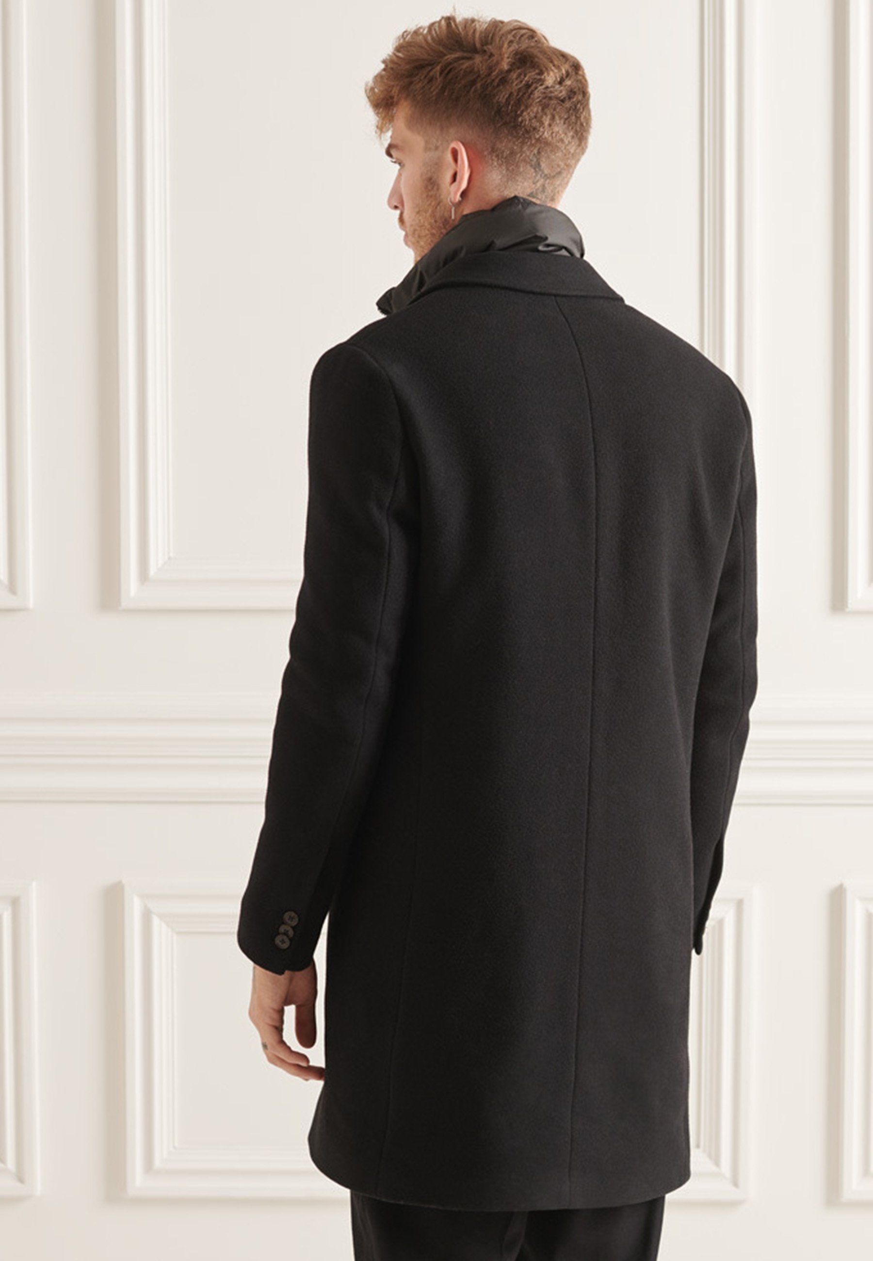 Superdry Classic coat - black - Zalando.de