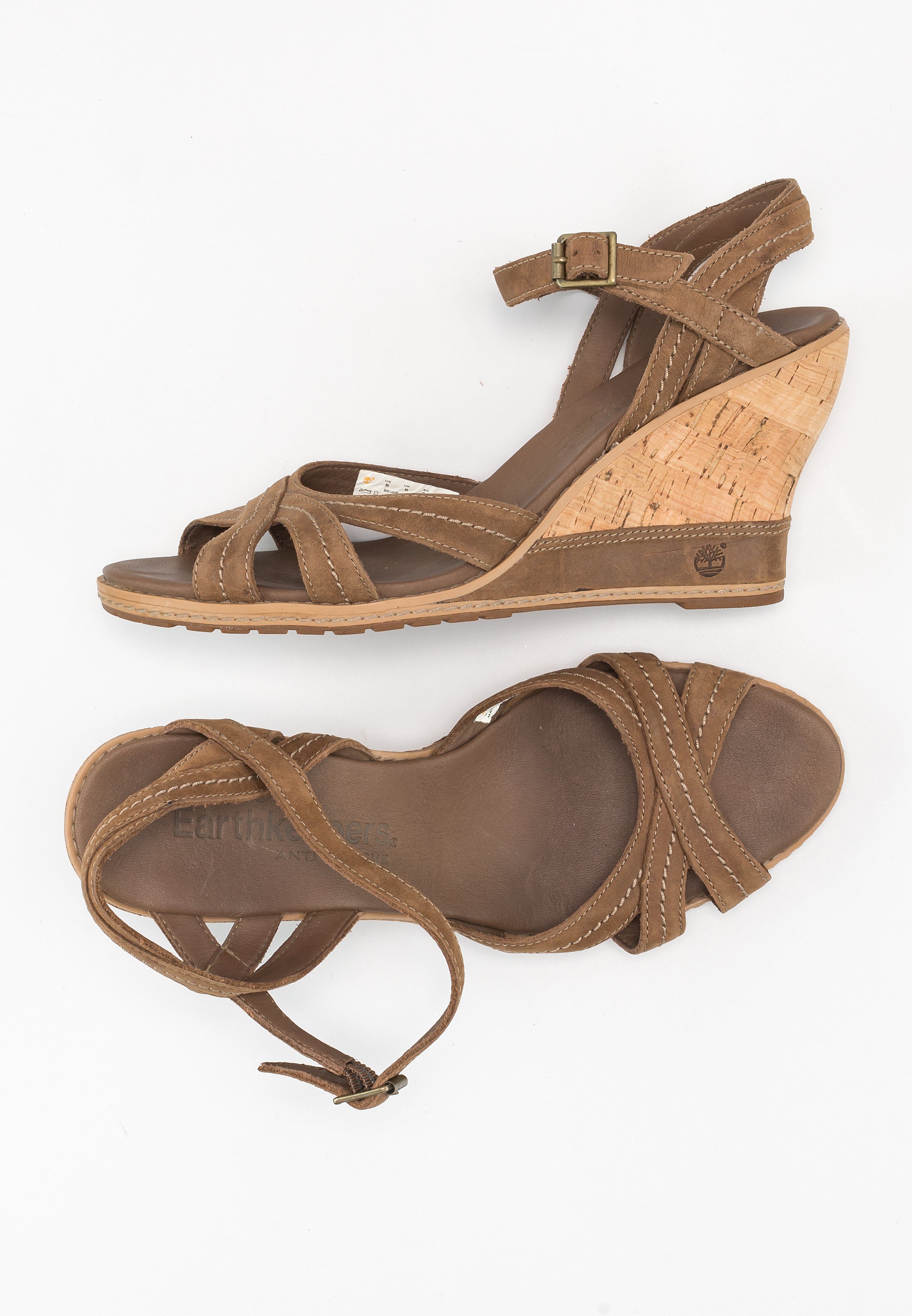 Timberland Sandali con zeppa - brown/marrone - Zalando.it