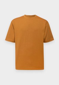 SLHLOOSEOSCAR O NECK  - Jednoduché tričko - cathay spice