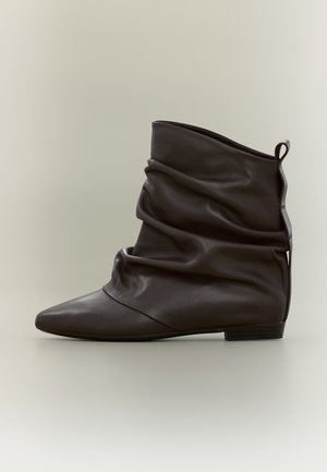 Bronx, KENDA - Bottines de cowboy / motard - coffee bean