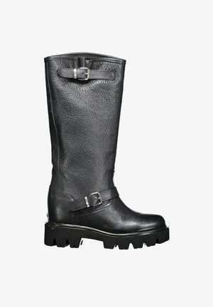Via Tortona 18 Bottes à plateau - nero