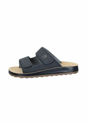 Slip-on sandaler - schwarz