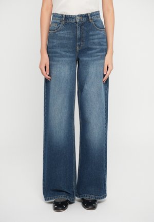 NINI - Wide Leg - blue