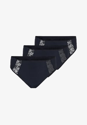 3ER PACK G-STRINGS - Slip - black