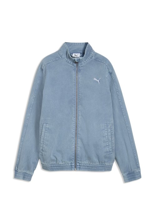 PUMA T7 RELAXED WASHED TWILL TRACK JACKET GIRL UNISEX - Training jacket - cool blue — photo 5