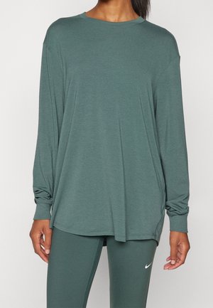 Langærmet T-shirt - dark green