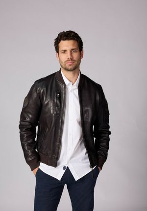 Veste en cuir - brown