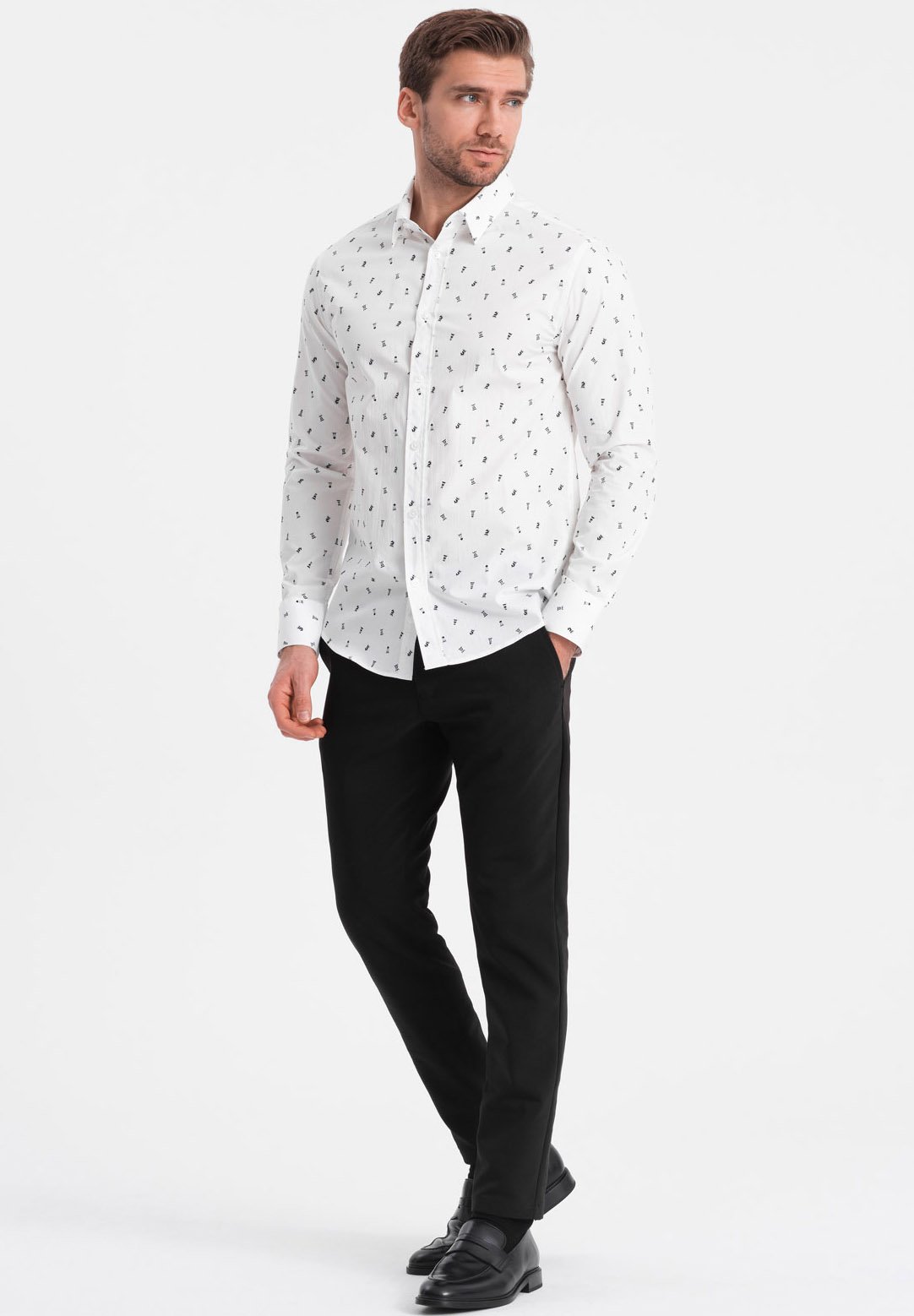 【OMBRAオンブラ】 CAMICIA Ombre Camicia - white/bianco - Zalando