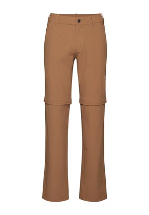 Mammut HIKING V ZIP OFF - Friluftsbukser - claystone