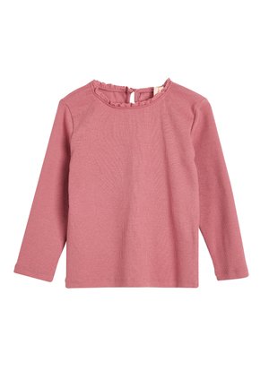 Langærmet T-shirt - pink