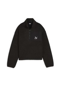 Puma WINTERIZED HALF - Sweat polaire - black