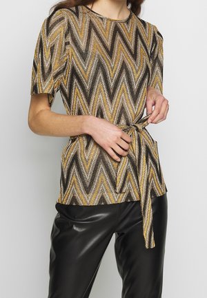 T-shirts print - yellow