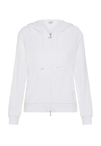 Sudadera con cremallera - white