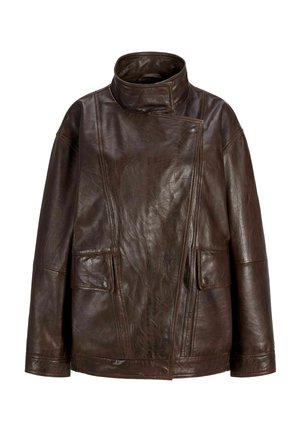 JJXX, Veste en cuir - pecan brown