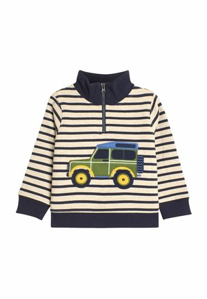 JEEP APPLIQUE HALF ZIP - REGULAR FIT - Felpa - natural