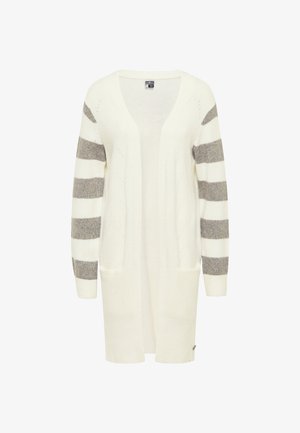 DreiMaster, DREIMASTER STRICKJACKE - Strickjacke - wollweiss
