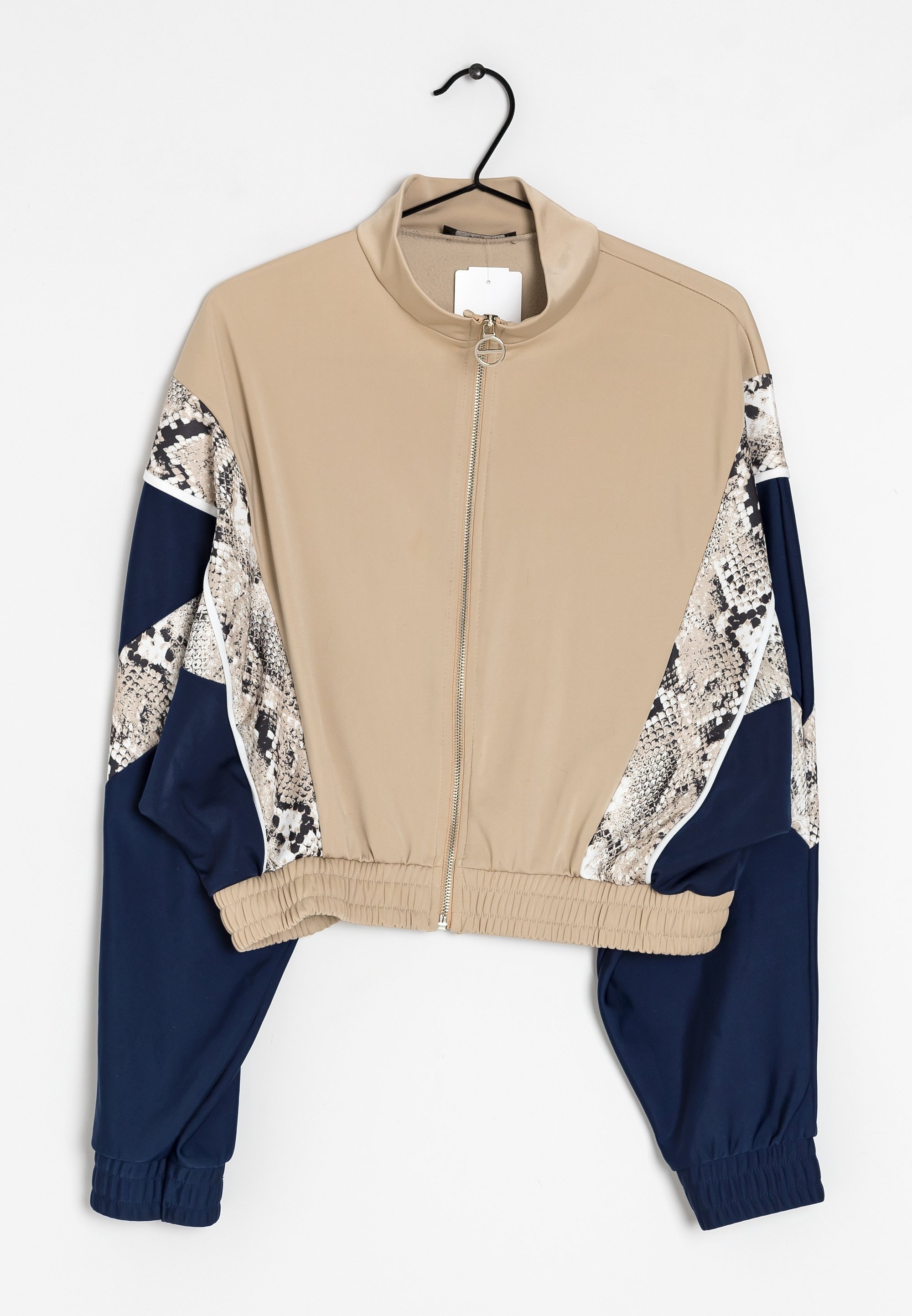 Bershka Sudadera con cremallera multi-coloured/multicolor