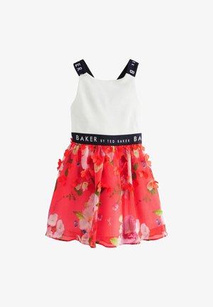 Baker by Ted Baker 3D FLOWER MOCKABLE - REGULAR FIT - Hverdagskjole - red