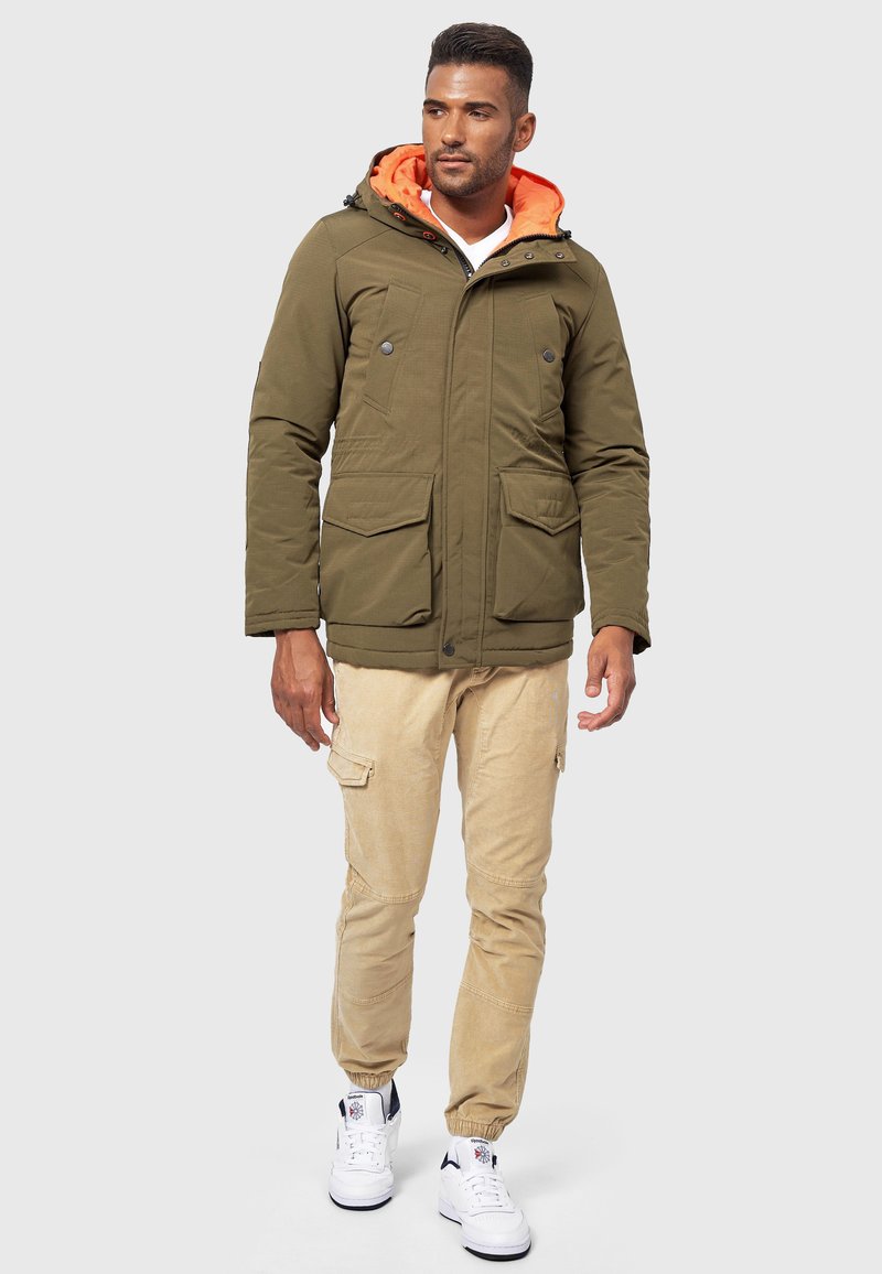 Herren Trenchcoats | INDICODE JEANS WATERS Parka army/dunkelgrün - ZH21700 Herren Trenchcoats | INDICODE JEANS WATERS Parka army/dunkelgrün - ZH21700