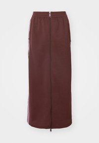 SKIRT - Pencil φούστα - shadow brown