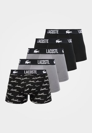 UNDERWEAR TRUNK 5 PACK - Boxershort - black/white/lead grey
