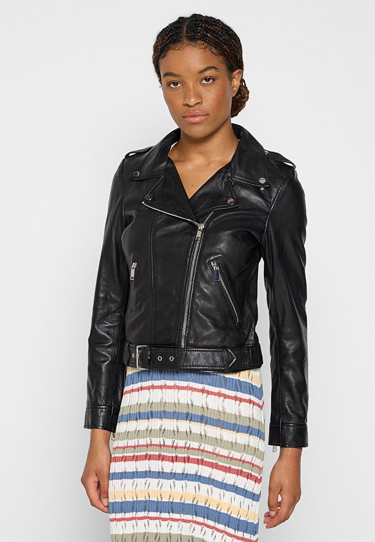 Kaporal Leren jas zwart Kaporal Leren jas zwart