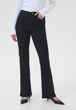 Bootcut-farkut - black deep