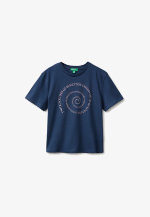 United Colors of Benetton, - T-shirt z nadrukiem