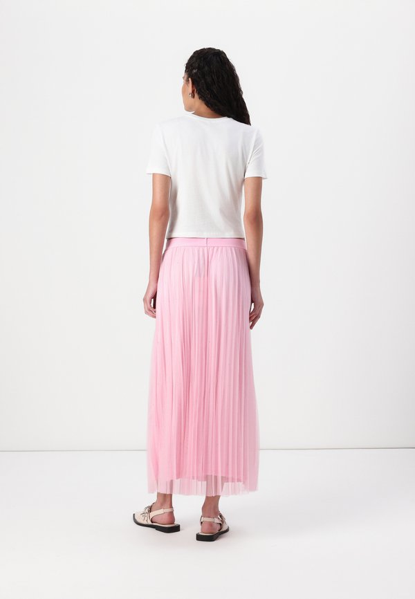 ONLCARLEY STONE SKIRT BOX - Pleated skirt - roseate spoonbill4