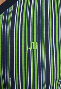 Jan Vanderstorm KURZER HELMWALD SET - Pyjama - dunkelblau gestreift