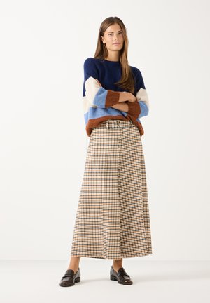 More & More MORE & MORE STYLISHE, WEITE 7/8 KARO-CULOTTE - Stoffhose - heritage check