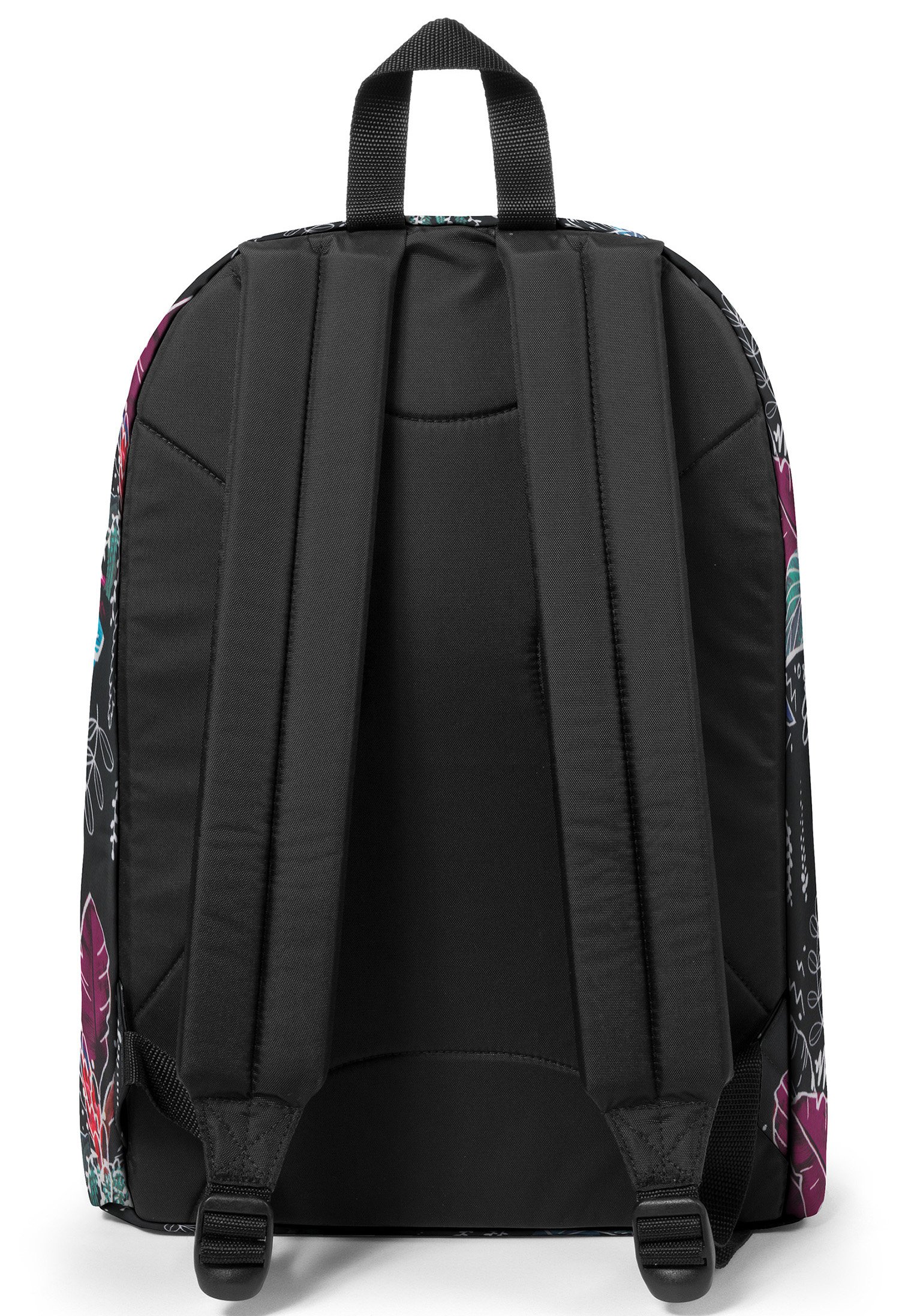 Eastpak OUT OF OFFICE - Zaino - tropics black/rosa salmone - Zalando.it