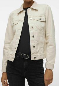 Vero Moda VMZORICA - Chaqueta vaquera - ecru