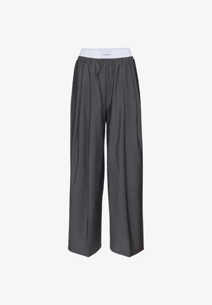 LA MANIA, SPODNIE ELODIE GREY - Stoffhose - grey