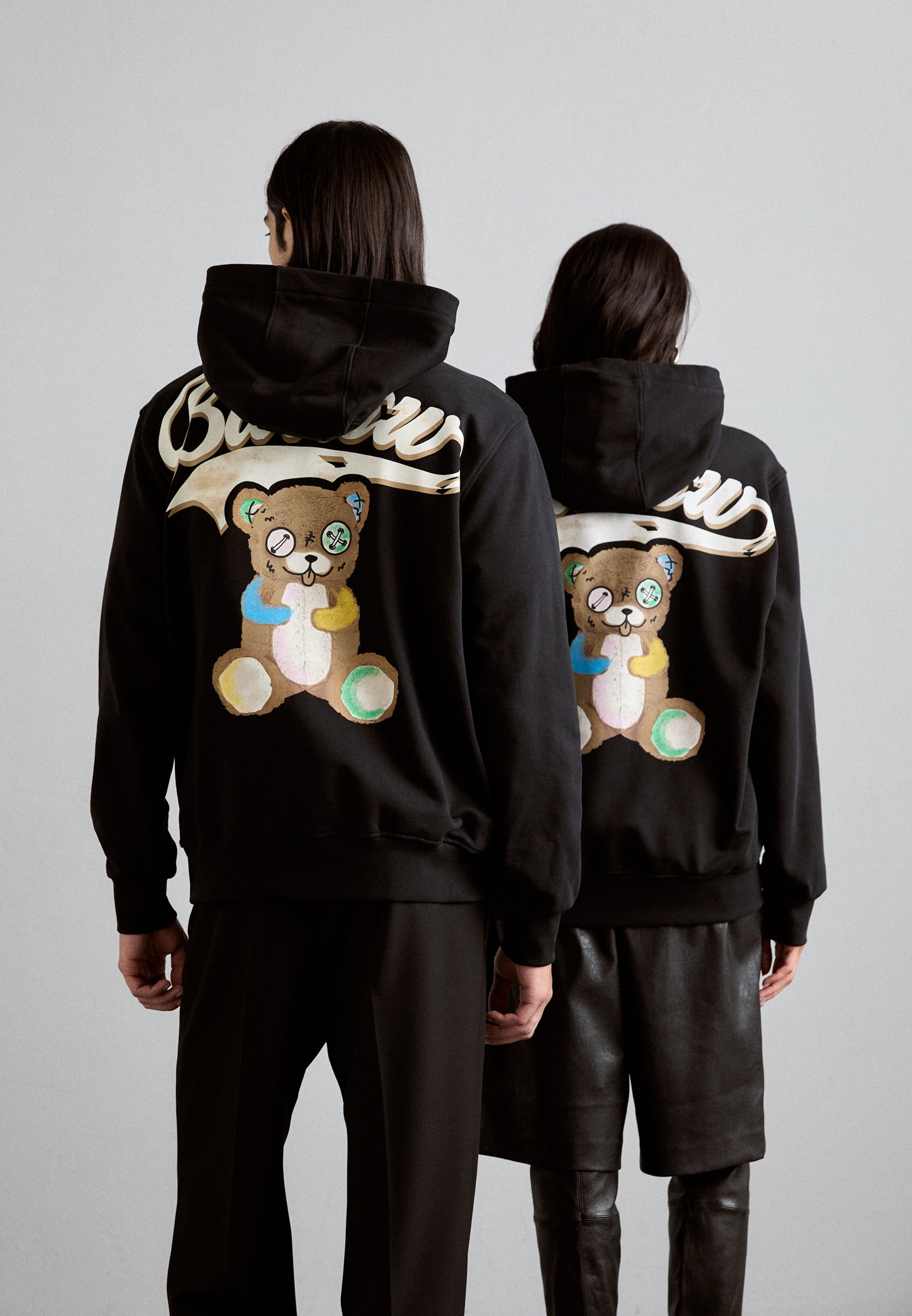 Barrow HOODIE UNISEX - Bluză de molton - nero/negru - Zalando.ro