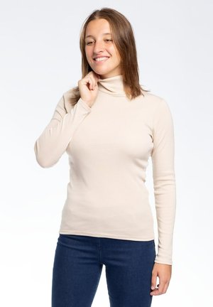 Maglietta a manica lunga - beige