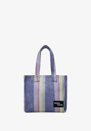 Bosanova, HOMBRO EN CON RAYAS - Bolso shopping - lila