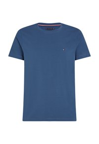 STRETCH SLIM FIT TEE - T-shirt basic - aegean sea