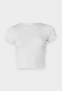 SEAMLESS CREW NECK - T-shirt básica - bright white