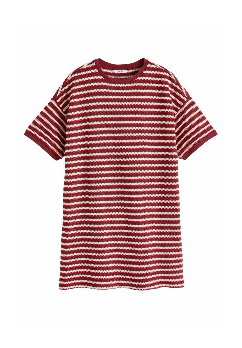 Next Gebreide jurk rood Next Gebreide jurk rood